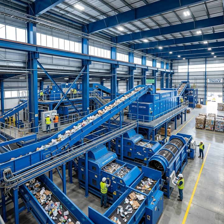 Waarom compacte AI-sorting belangrijk is voor gedecentraliseerde recyclingcentra